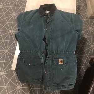 Vintage Green Carhartt Jacket Medium